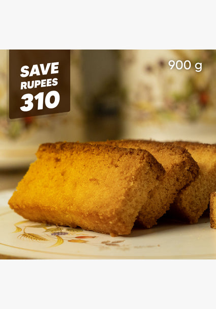 2 Boxes of Cake Rusk (900 g Approx)